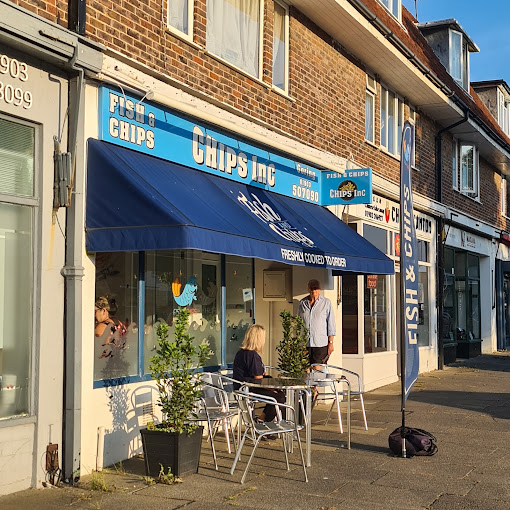 Chips Inc shopfront in Goring By Sea
